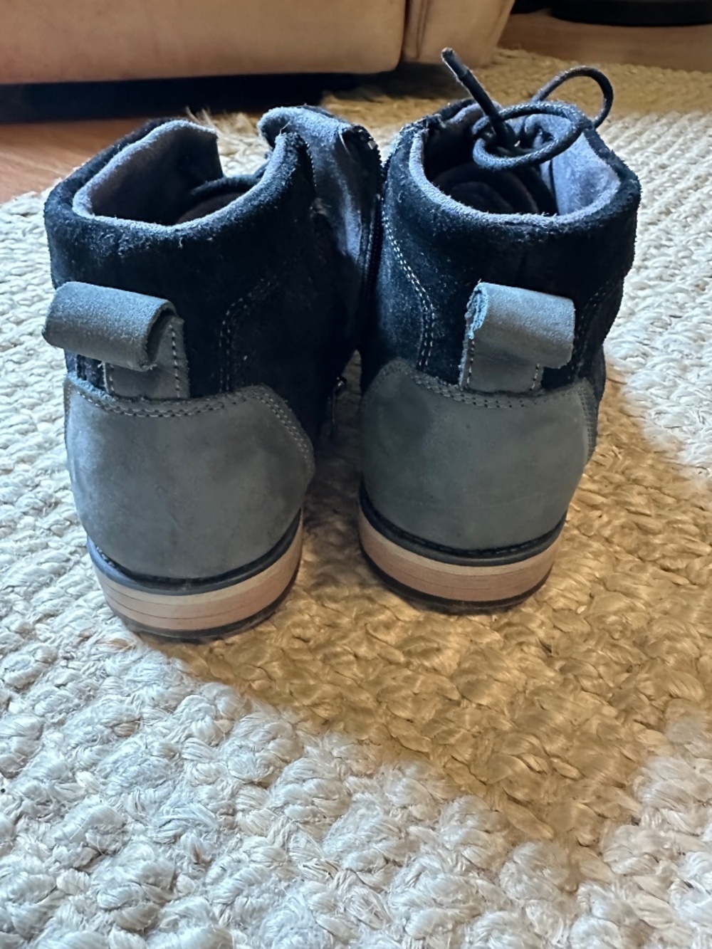 Men’sSteve Madden Style “Johnnie” Side Zip Suede Boot - Picture 3 of 6
